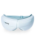 A ZEMITS branded eye massager device in a light blue color, designed for skincare and relaxation.