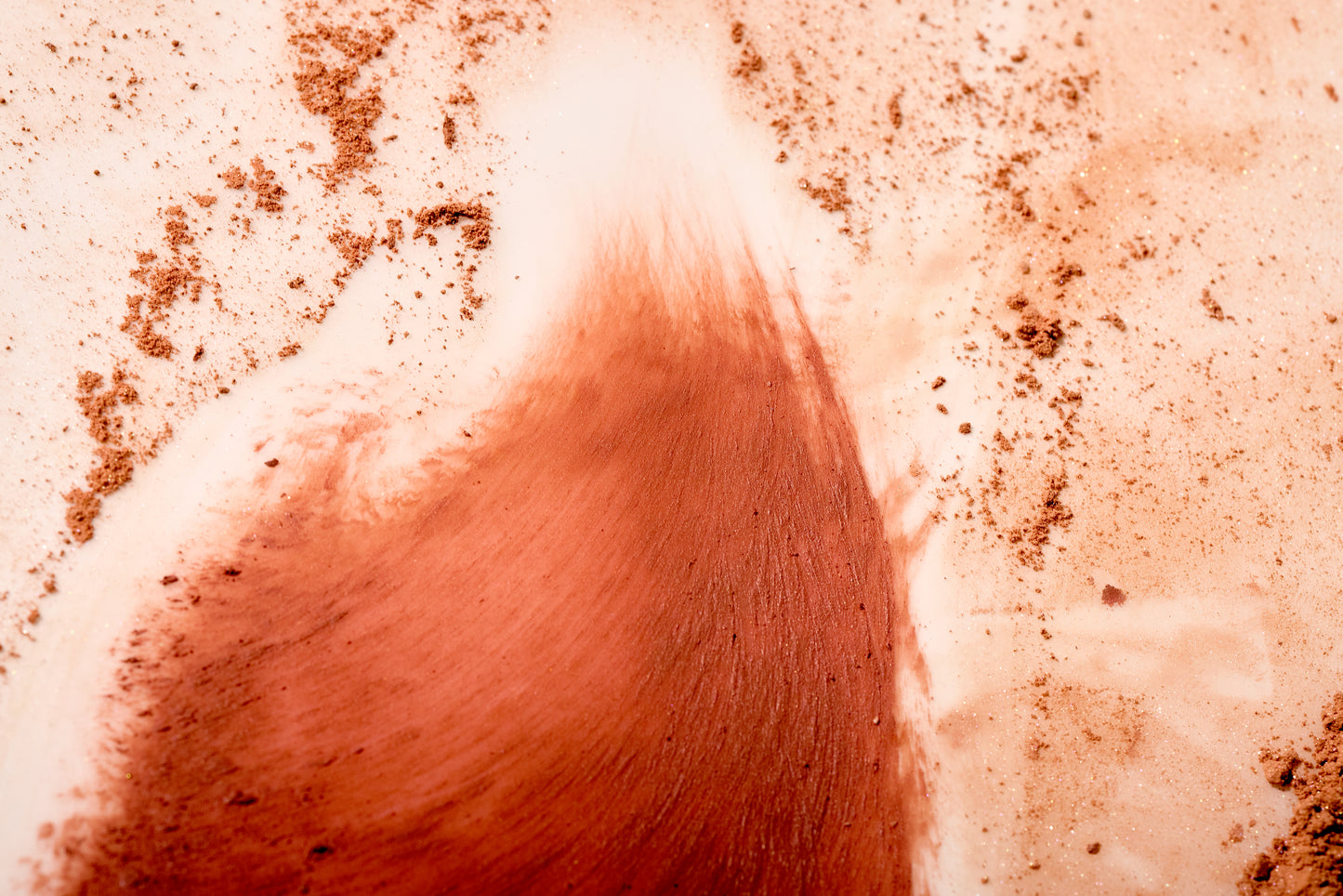 CHEEK/EYE POWDER Rice based peach/bronze