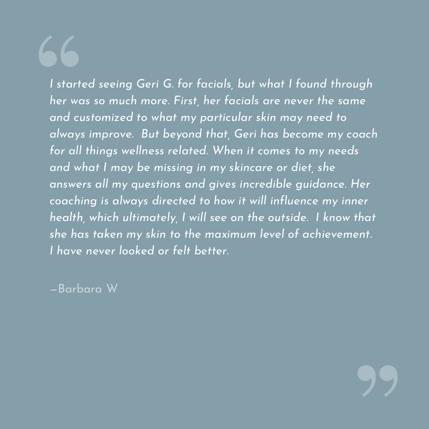 One-Hour Consultation from Geri G. Beauty