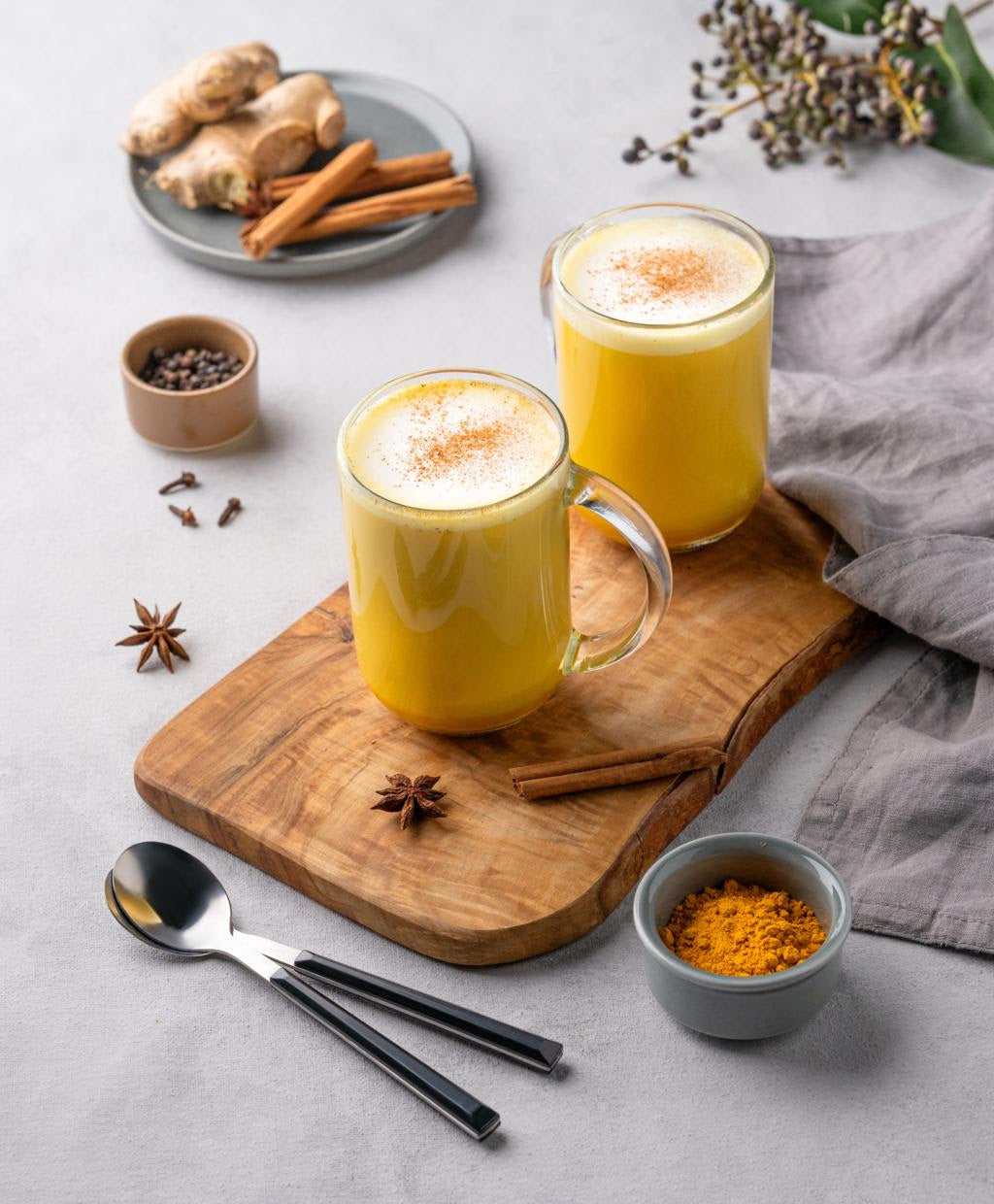 Golden Latte with Monk Fruit