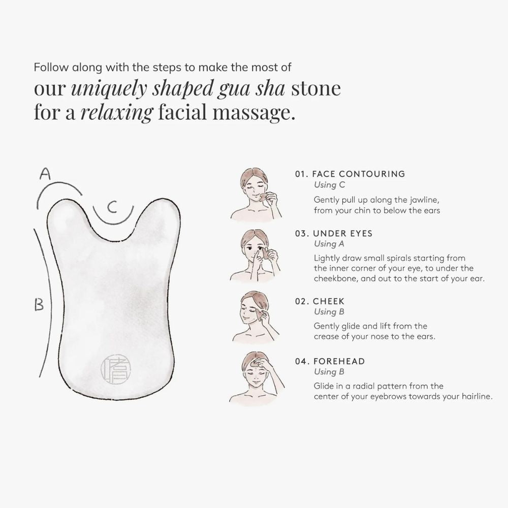 Shikohin Ceramic Gua Sha Tool