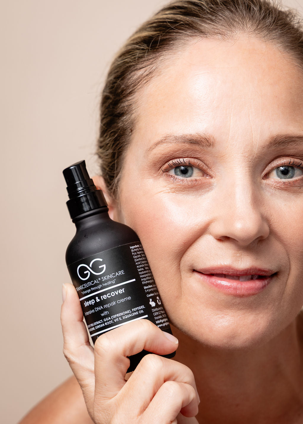 Geri G Model holding sleep and recover