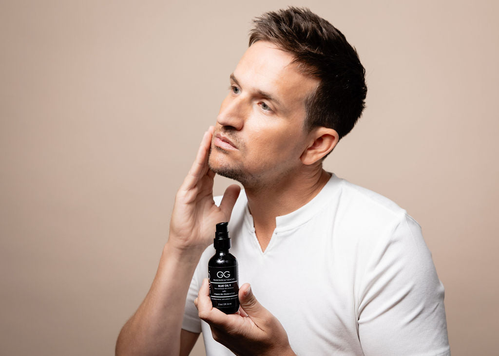 BLUE OIL 9 FOR FACE AND BODY