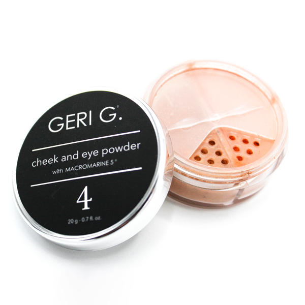Geri G. Beauty Cheek & Eye Powder: Bronze/ Peach 4 g